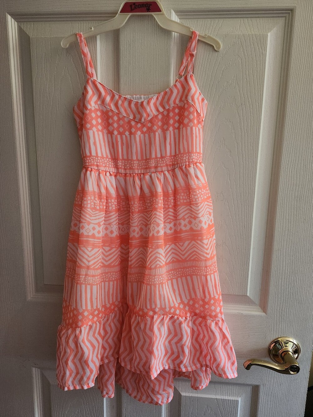 Kid Girl High Low Summer Dress - Size 7/8